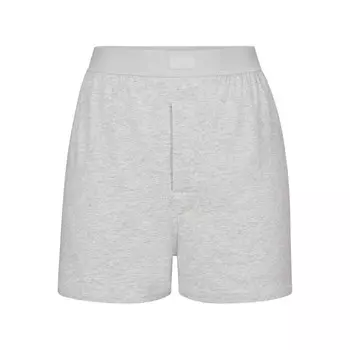 Свободные боксеры SKIMS Boyfriend, цвет Light Heather Grey