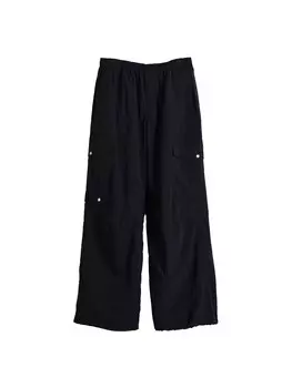 Свободные брюки Bershka, черный