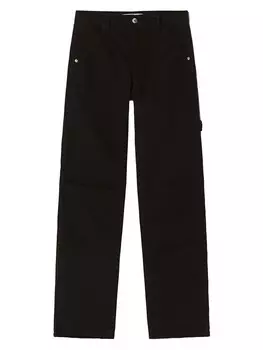 Свободные брюки Bershka, черный