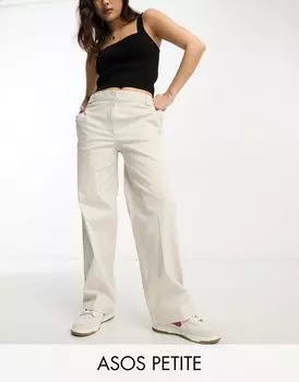 Свободные брюки бойфренда ASOS DESIGN Petite