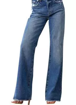 Свободные брюки Boot Cut с высокой посадкой в винтажном стиле Insane Gene, цвет medium vintage