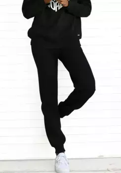 Свободные брюки Buffalo, повседневного кроя с боковыми карманами, костюм для отдыха, черный