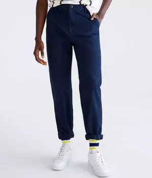 Свободные брюки чинос Aeropostale, синий