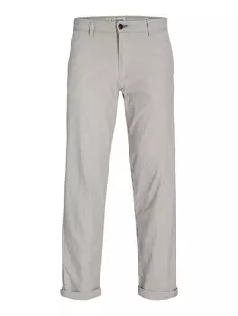 Свободные брюки-чинос JACK & JONES, серый