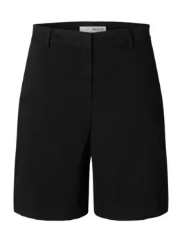 Свободные брюки-чинос SELECTED SLFVienna, черный