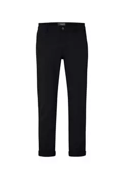 Свободные брюки-чиносы прямого кроя с стрейчем ODESSA redpoint, темно-синий