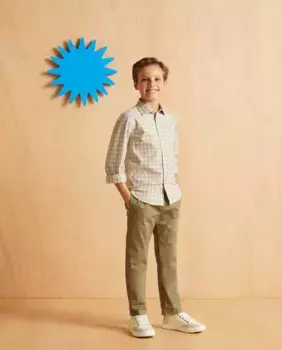 Свободные брюки для мальчика Coconut El Corte Ingls, коричневый