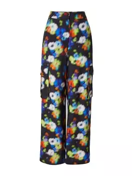 Свободные брюки Edited Malena, смешанные цвета/черный