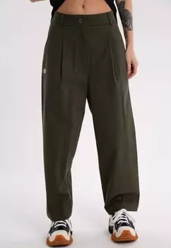 Свободные брюки Et Nos, хаки