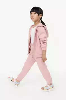 Свободные брюки H&M, розовый
