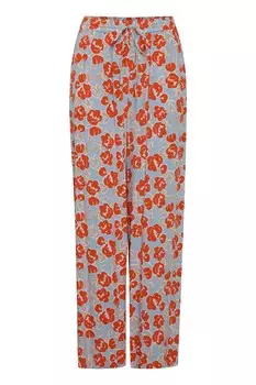 Свободные брюки Ichi CEFALU, красный