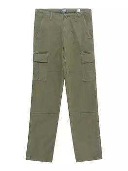Свободные брюки Jack & Jones KANE HARLOW, оливковый
