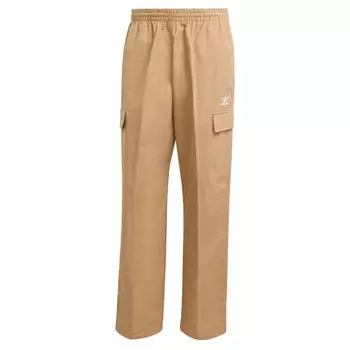 Свободные брюки-карго ADIDAS ORIGINALS Trefoil Essentials, цвет Cappuccino