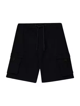 Свободные брюки-карго Bershka, черный