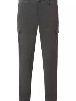 Свободные брюки-карго Charles Colby Baron Clay, темно-серый