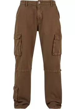 Свободные брюки-карго DEF, коричневый
