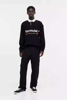 Свободные брюки-карго H&M