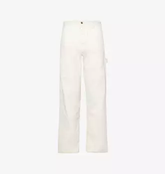 Свободные брюки-карго из хлопка с множеством карманов Maison Margiela, экрю