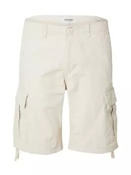 Свободные брюки-карго JACK & JONES JPSTCole Barkley, экрю