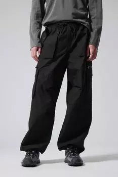 Свободные брюки карго piper H&M, черный
