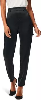 Свободные брюки-карго с приподнятой высотой 29 дюймов NIC+ZOE, цвет Black Onyx