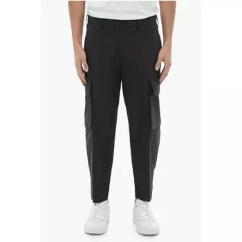 Свободные брюки-карго со шлевками для ремня Neil Barrett, Black