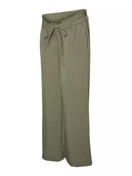 Свободные брюки Mamalicious Diaz, хаки