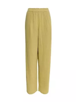 Свободные брюки Marks & Spencer, зеленый