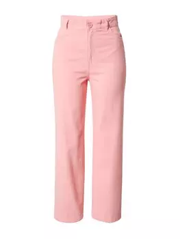 Свободные брюки Monki, светло-розовый