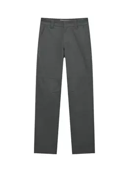 Свободные брюки Pull&Bear, темно-зеленый