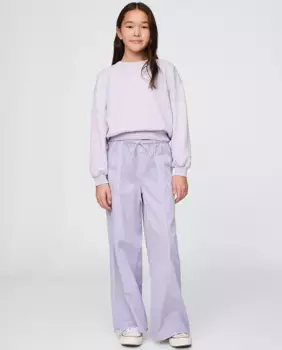 Свободные брюки с карманами Gap, сиреневый