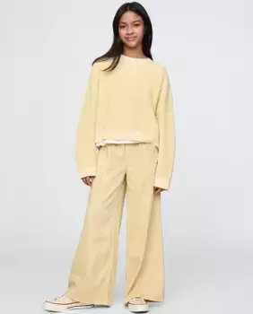 Свободные брюки с карманами Gap, жёлтый