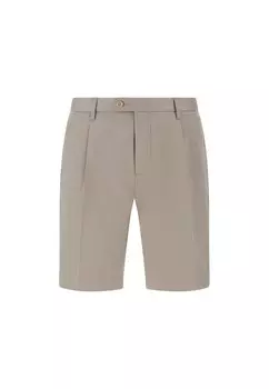 Свободные брюки со складками спереди Boggi Milano, бежевый