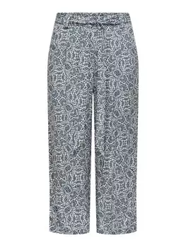 Свободные брюки со складками спереди ONLY ONLNOVA, морской синий