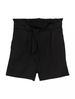 Свободные брюки со складками спереди TOM TAILOR DENIM, черный