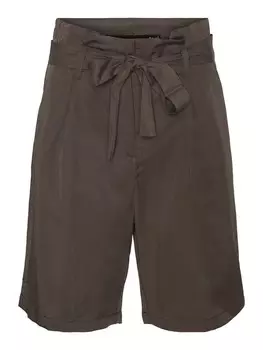 Свободные брюки со складками спереди VERO MODA Vivian Aneve, хаки