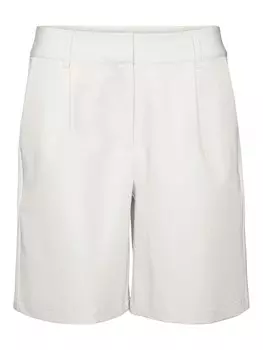 Свободные брюки со складками спереди VERO MODA Zelda, белый