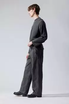 Свободные брюки спецодежды frej H&M, серый