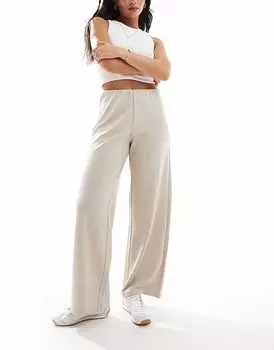 Свободные брюки Vero Moda с серебристой подкладкой