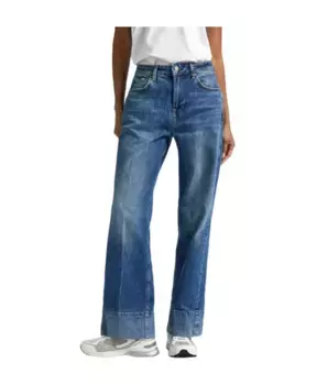 Свободные брюки в стиле ретро Pepe Jeans, синий