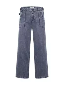 Свободные брюки Weekday FREJ, темно-синий