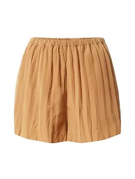 Свободные брюки Weekday Nicole, коньяк