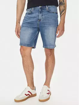 Свободные джинсовые шорты 30-550000VBL Lindbergh, синий