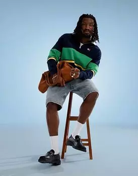 Свободные джинсовые шорты Tommy Jeans Isaac средней степени стирки