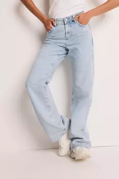 Свободные джинсы bootcut из 100% хлопка Next, синий