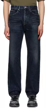 Свободные джинсы цвета индиго Balenciaga