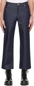 Свободные джинсы цвета индиго Sailor A.P.C.