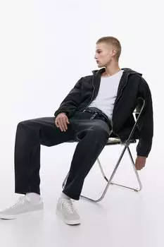 Свободные джинсы H&M, черный