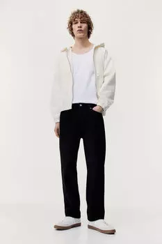 Свободные джинсы H&M, черный