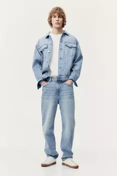 Свободные джинсы H&M, синий